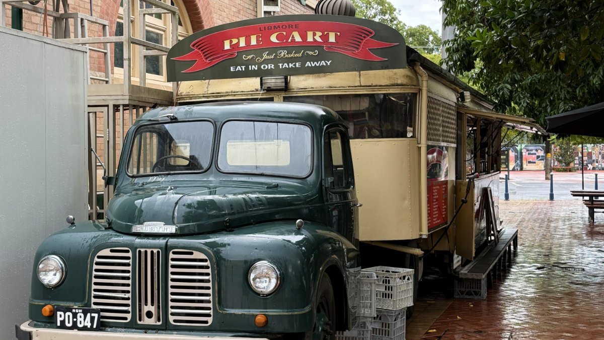 Lismore pie cart in the Northern Rivers, NSW