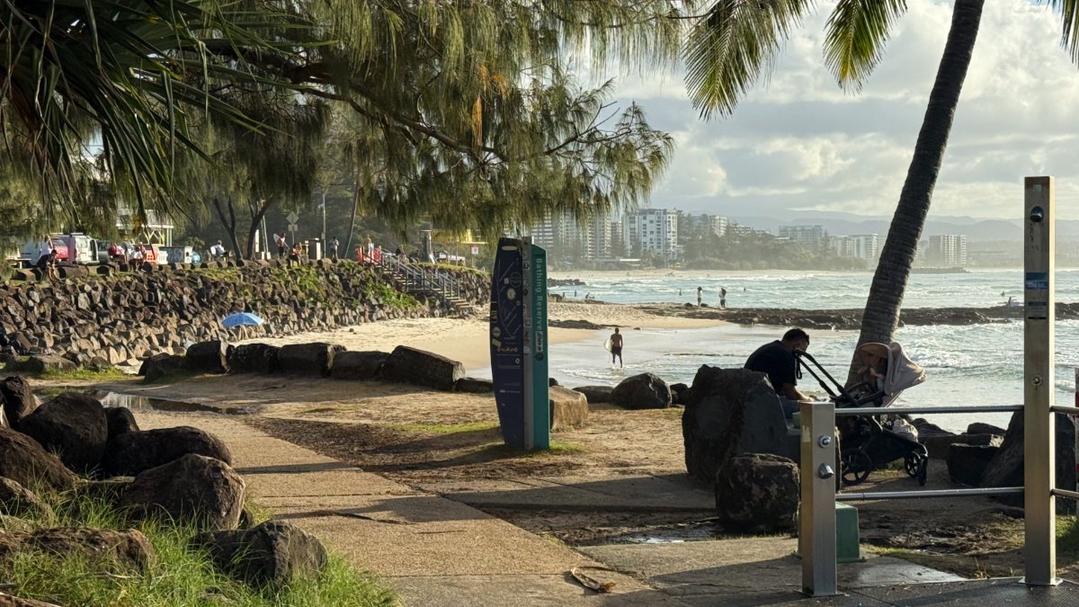 Rainbow Bay at Coolangatta on the Gold Coast